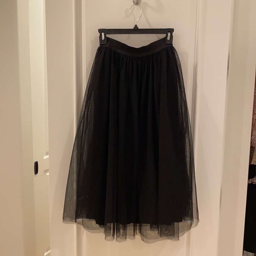 XS Halogen tulle skirt